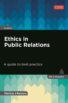 Book cover for Ethics in Public Relations