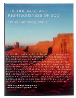 Book cover for The Holiness and Righteousness of God
