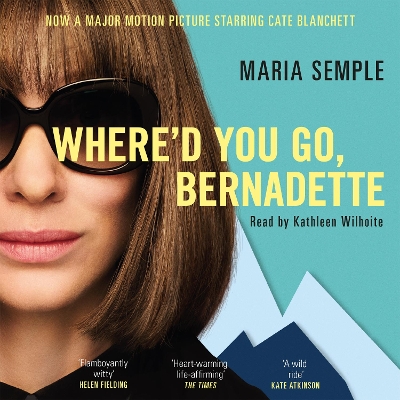 Book cover for Where'd You Go, Bernadette