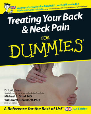 Book cover for Treating Your Back & Neck Pain For Dummies