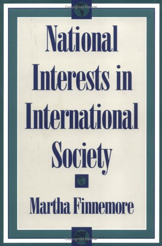 Cover of National Interests in International Society