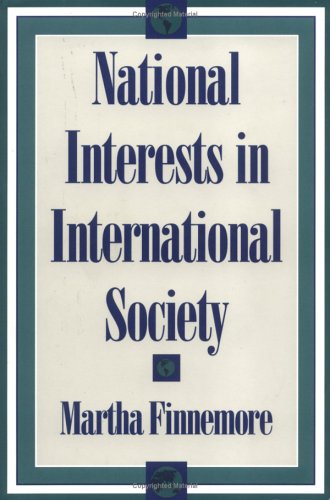 Book cover for National Interests in International Society