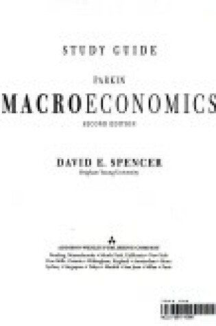 Cover of Study Guide Macroecon 2e