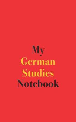 Book cover for My German Studies Notebook