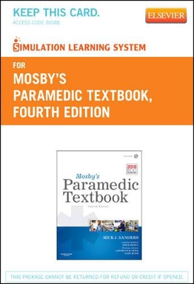 Cover of Simulation Learning System for Mosby's Paramedic Textbook (Access Code)