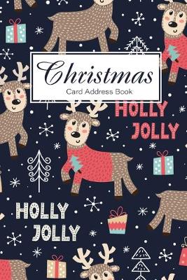 Cover of Christmas Card Address Book