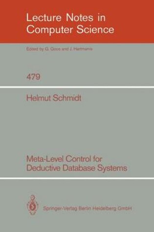 Cover of Meta-Level Control for Deductive Database Systems