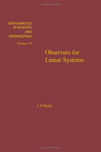 Cover of Observers for Linear Systems