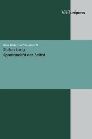 Cover of Neue Studien zur Philosophie.