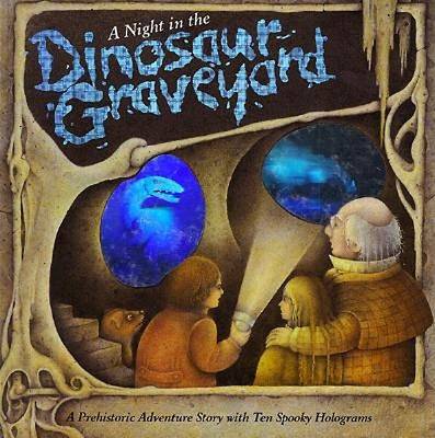 Book cover for A Night in the Dinosaur Graveyard