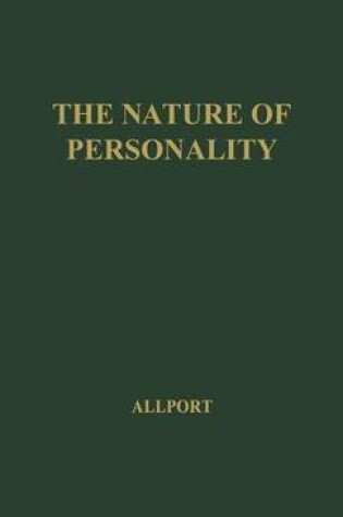 Cover of The Nature of Personality