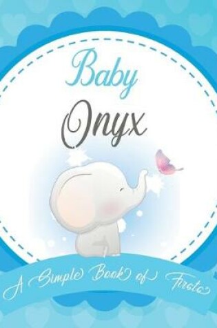 Cover of Baby Onyx A Simple Book of Firsts