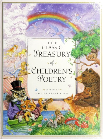 Book cover for The Classic Treasury of Children's Poetry