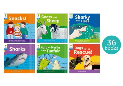 Cover of Oxford Reading Tree: Floppy's Phonics Decoding Practice: Oxford Level 3: Class Pack of 36