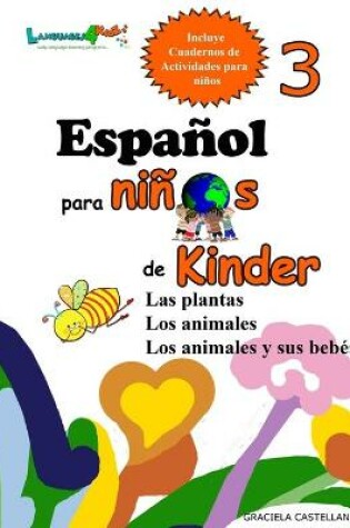 Cover of Espanol para ninos de Kinder 3