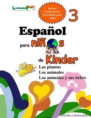 Book cover for Espanol para ninos de Kinder 3