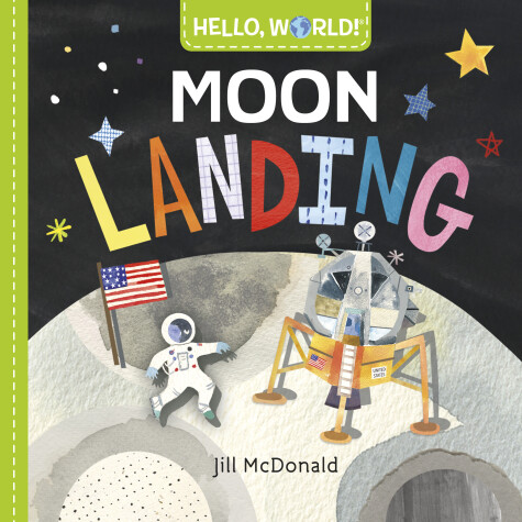 Book cover for Hello, World! Moon Landing