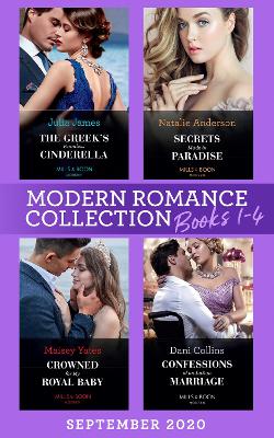 Book cover for Modern Romance September 2020 Books 1-4