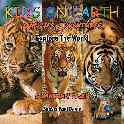 Book cover for KIDS ON EARTH Wildlife Adventures - Explore The World Sumatran Tiger - Indonesia