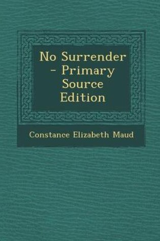 Cover of No Surrender