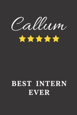Book cover for Callum Best Intern Ever