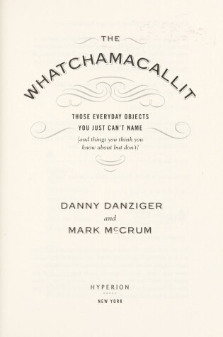 Cover of The Whatchamacallit