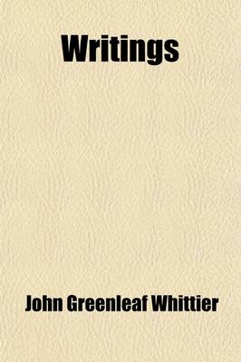 Book cover for Writings (Volume 4)