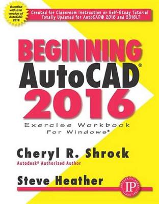 Book cover for Beginning AutoCAD 2016