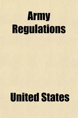 Book cover for Army Regulations