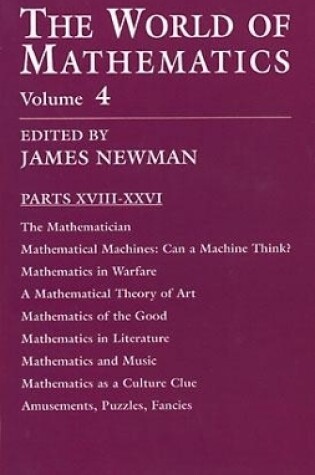 Cover of The World of Mathematics, Vol. 4