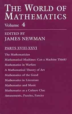 Book cover for The World of Mathematics, Vol. 4