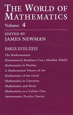 Cover of The World of Mathematics, Vol. 4