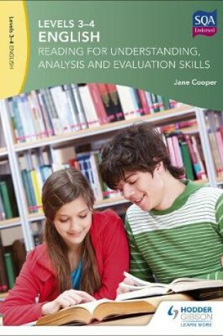 Cover of Levels 3-4 English: Reading for Understanding, Analysis and Evaluation Skills