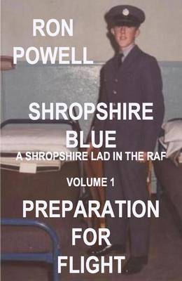 Book cover for Shropshire Blue, a Shropshire Lad in the RAF