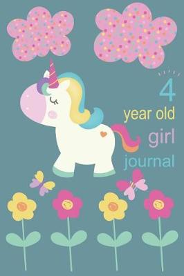 Book cover for 4 Year Old Girl Journal
