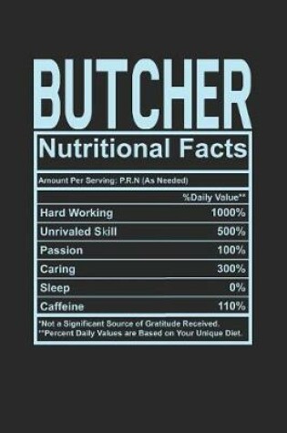 Cover of Butcher Nutritional Facts