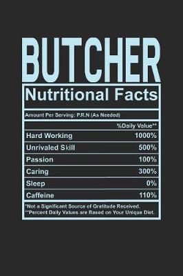 Book cover for Butcher Nutritional Facts
