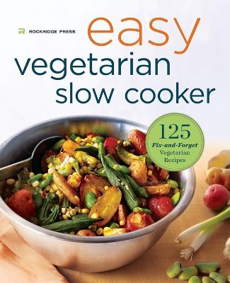 Book cover for Easy Vegetarian Slow Cooker Cookbook