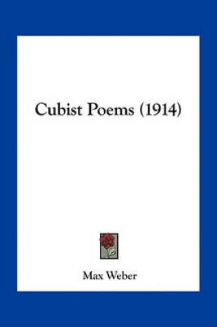 Cover of Cubist Poems (1914)
