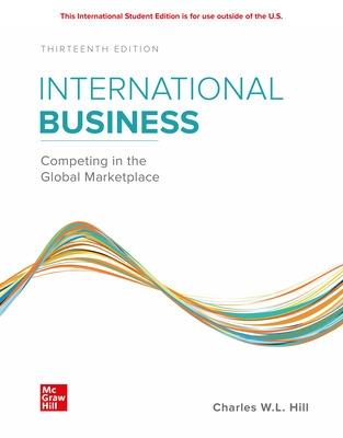 Book cover for ISE International Business: Competing in the Global Marketplace