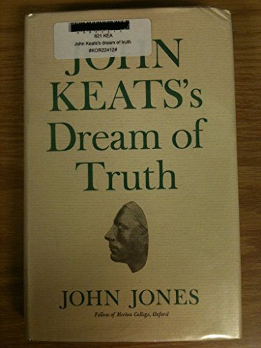 Book cover for John Keats' Dream of Truth