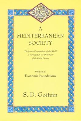 Cover of A Mediterranean Society, Volume I