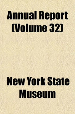 Cover of Annual Report (Volume 32)