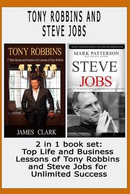 Book cover for Tony Robbins and Steve Jobs
