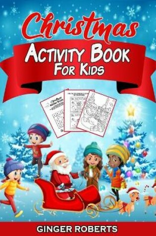 Cover of Christmas Activity Book for Kids