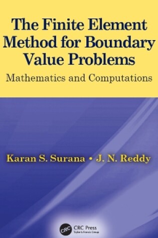 Cover of The Finite Element Method for Boundary Value Problems