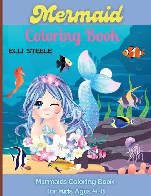 Book cover for Mermaid Coloring Book