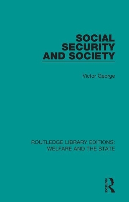 Book cover for Social Security and Society