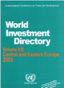 Book cover for World Investment Directory