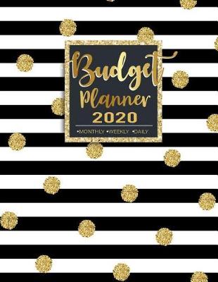 Book cover for Budget Planner 2020 Monthly Weekly Daily